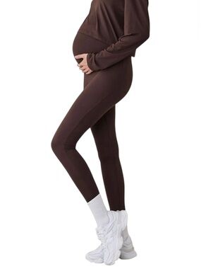 Bumpsuit The Maternity Legging Signature Chocolate Small